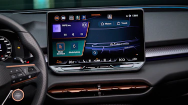 Cupra Terramar – infotainment screen