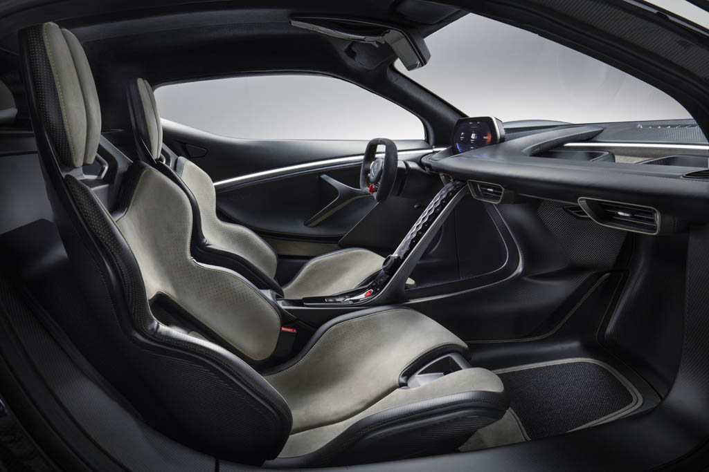 Lotus Evija cabin