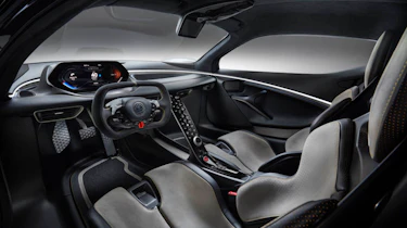 Lotus Evija interior