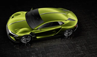 DS E-Tense - side