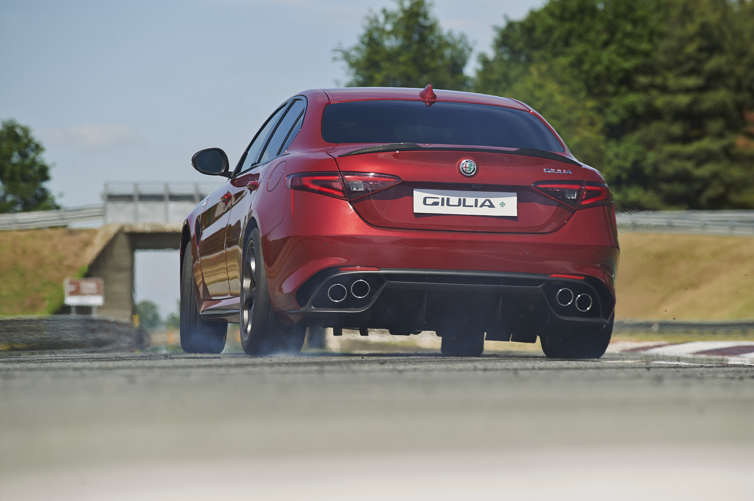 Alfa Romeo Giulia Quadrifoglio - Rear