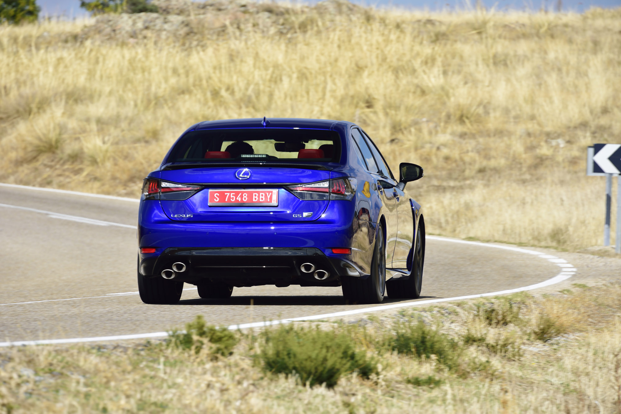 Lexus GSF – rear