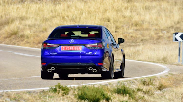 Lexus GSF – rear