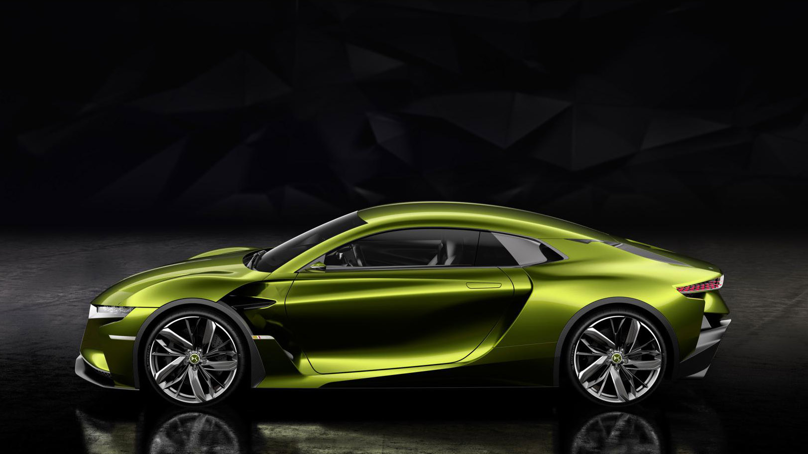 DS E-Tense - side profile