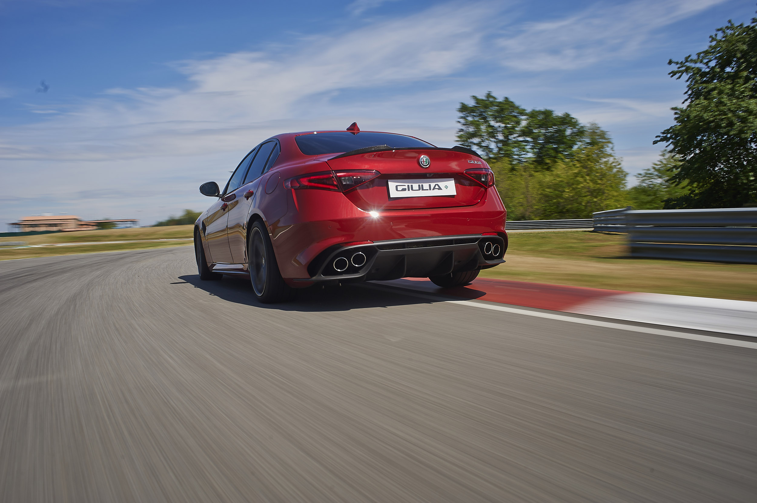 Alfa Romeo Giulia Quadrifoglio - Rear