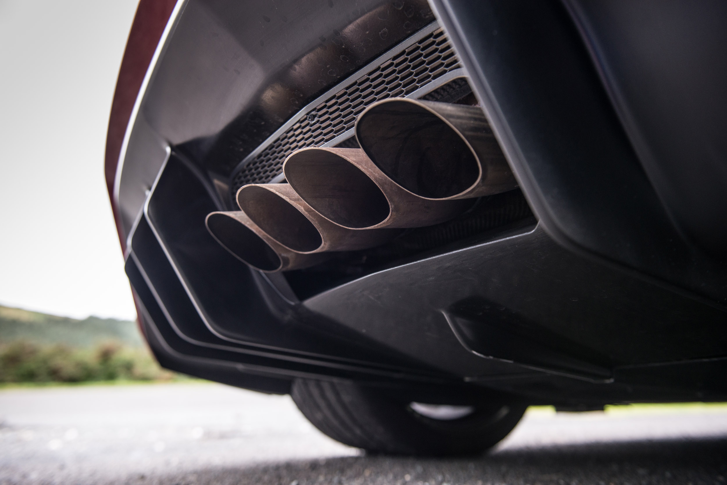 Aventador exhausts