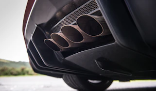 Aventador exhausts
