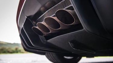 Aventador exhausts
