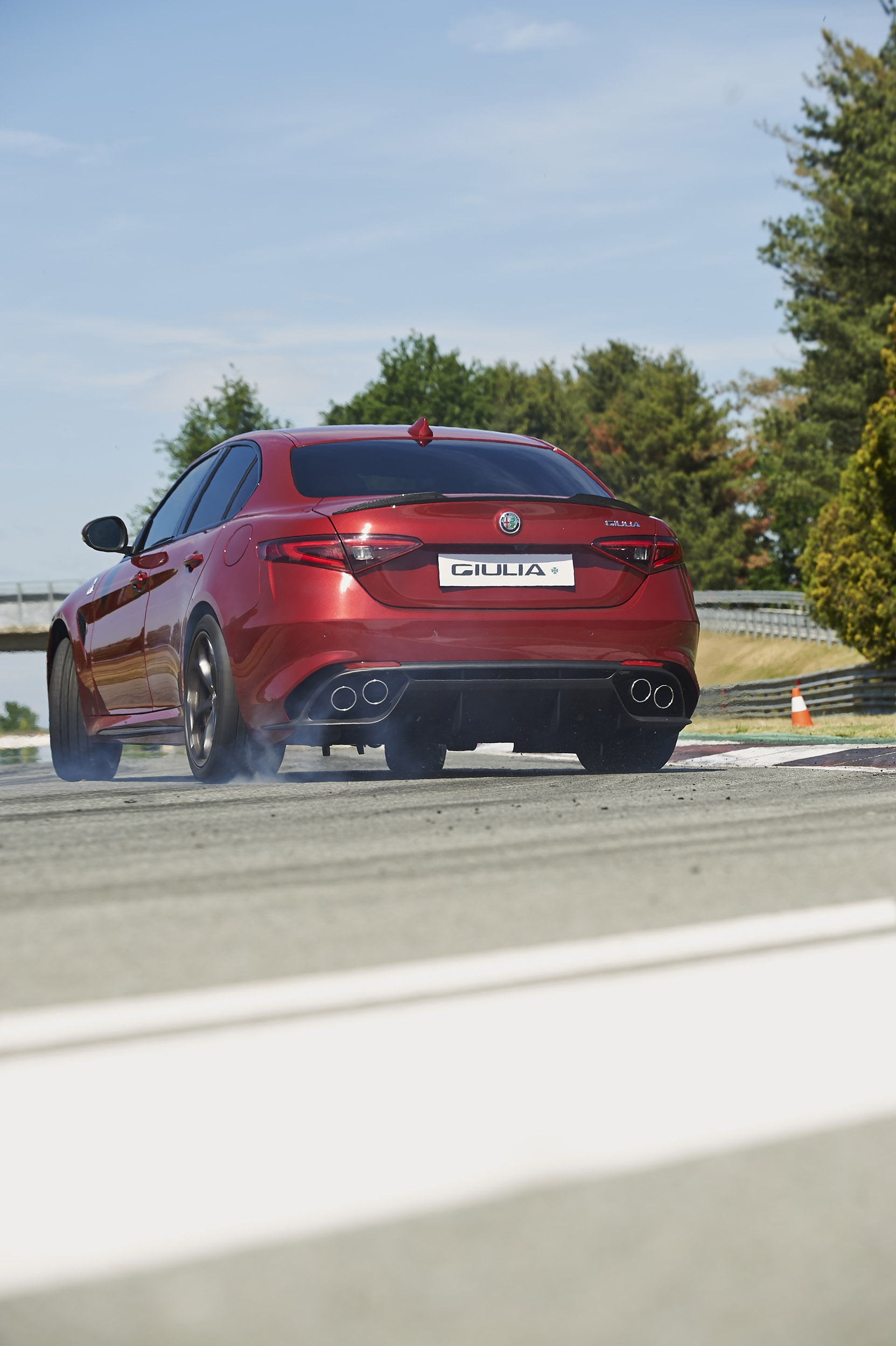 Alfa Romeo Giulia Quadrifoglio - Rear