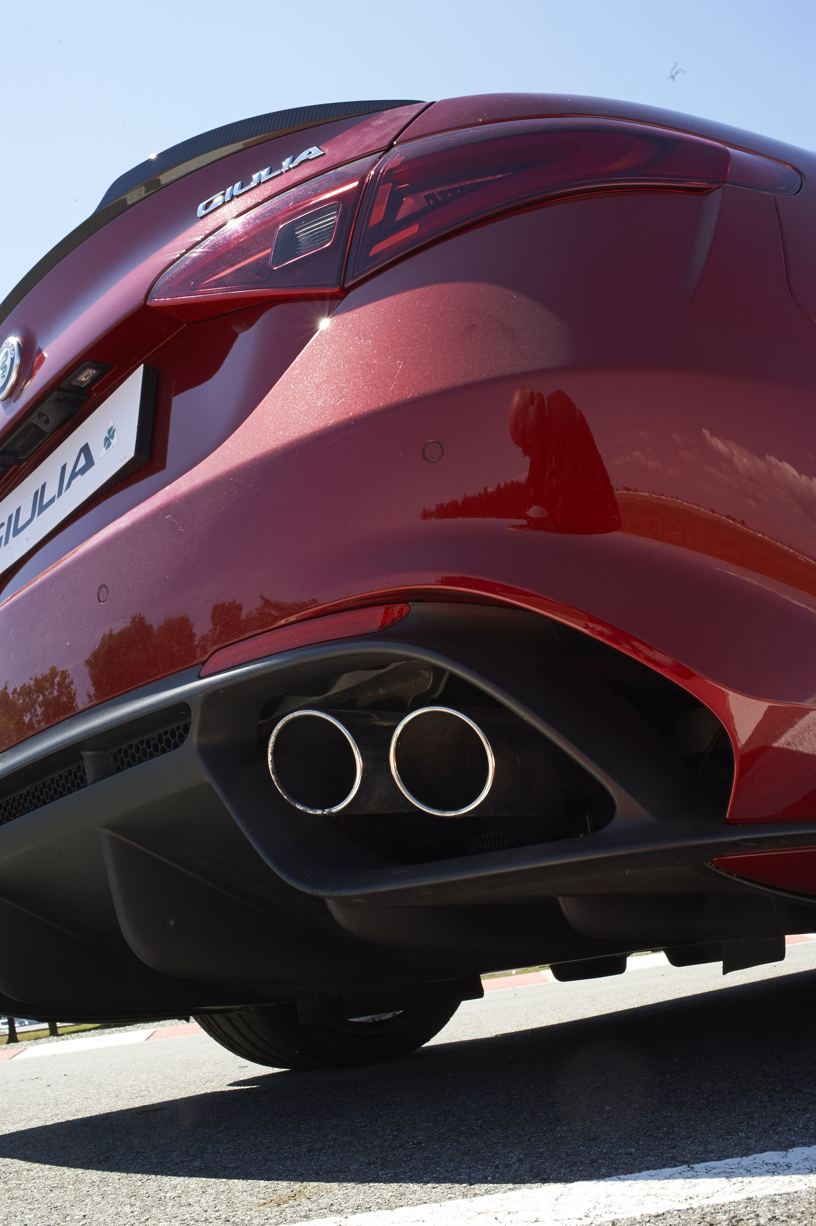 Alfa Romeo Giulia Quadrifoglio - Exhaust