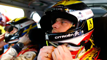 WRC Spain Ostberg helmet