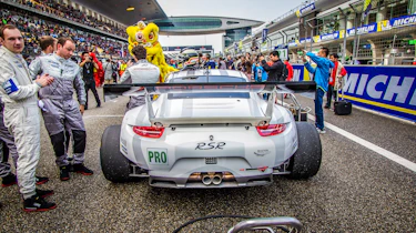 FIA WEC Shanghai Porsche on the grid