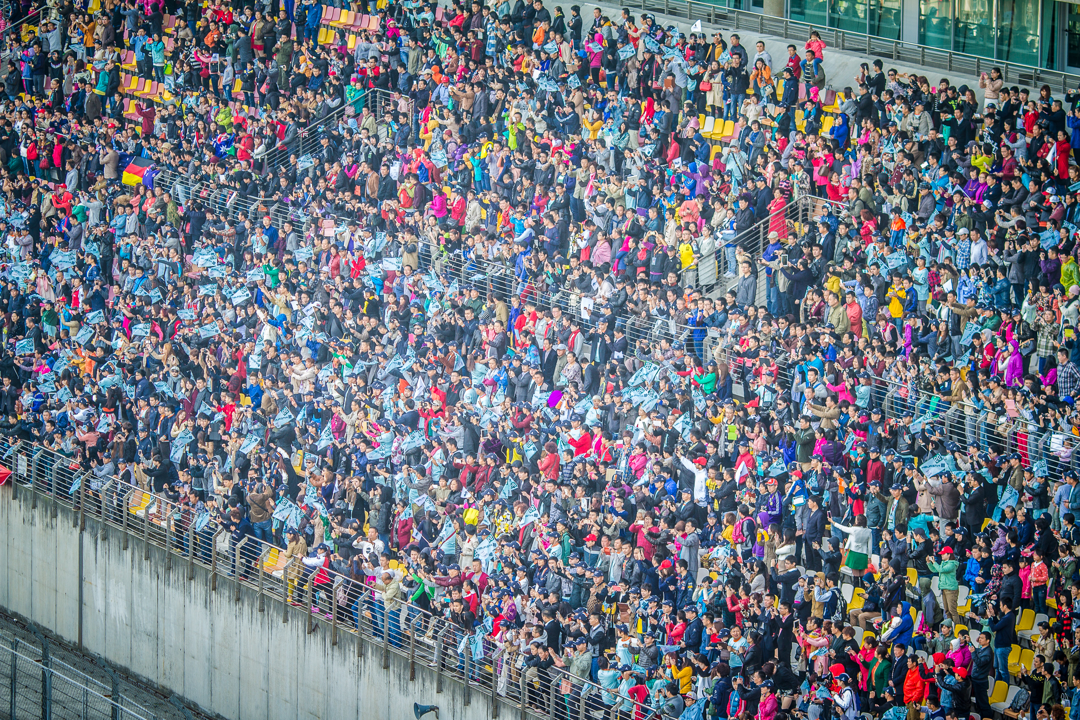 FIA WEC Shanghai Chinese crowds