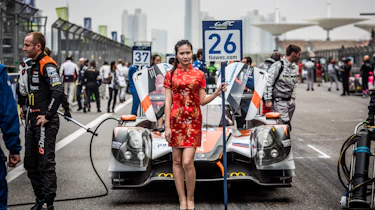 FIA WEC Shanghai Chinese grid girl