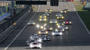 FIA WEC Shanghai start