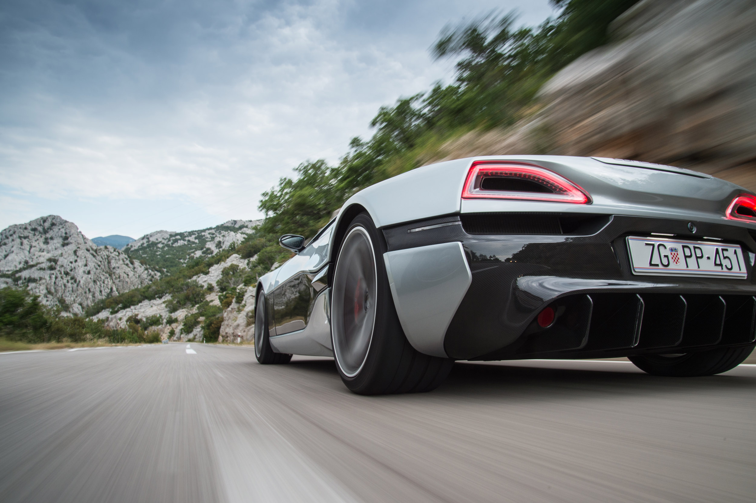 Rimac Concept One - rear