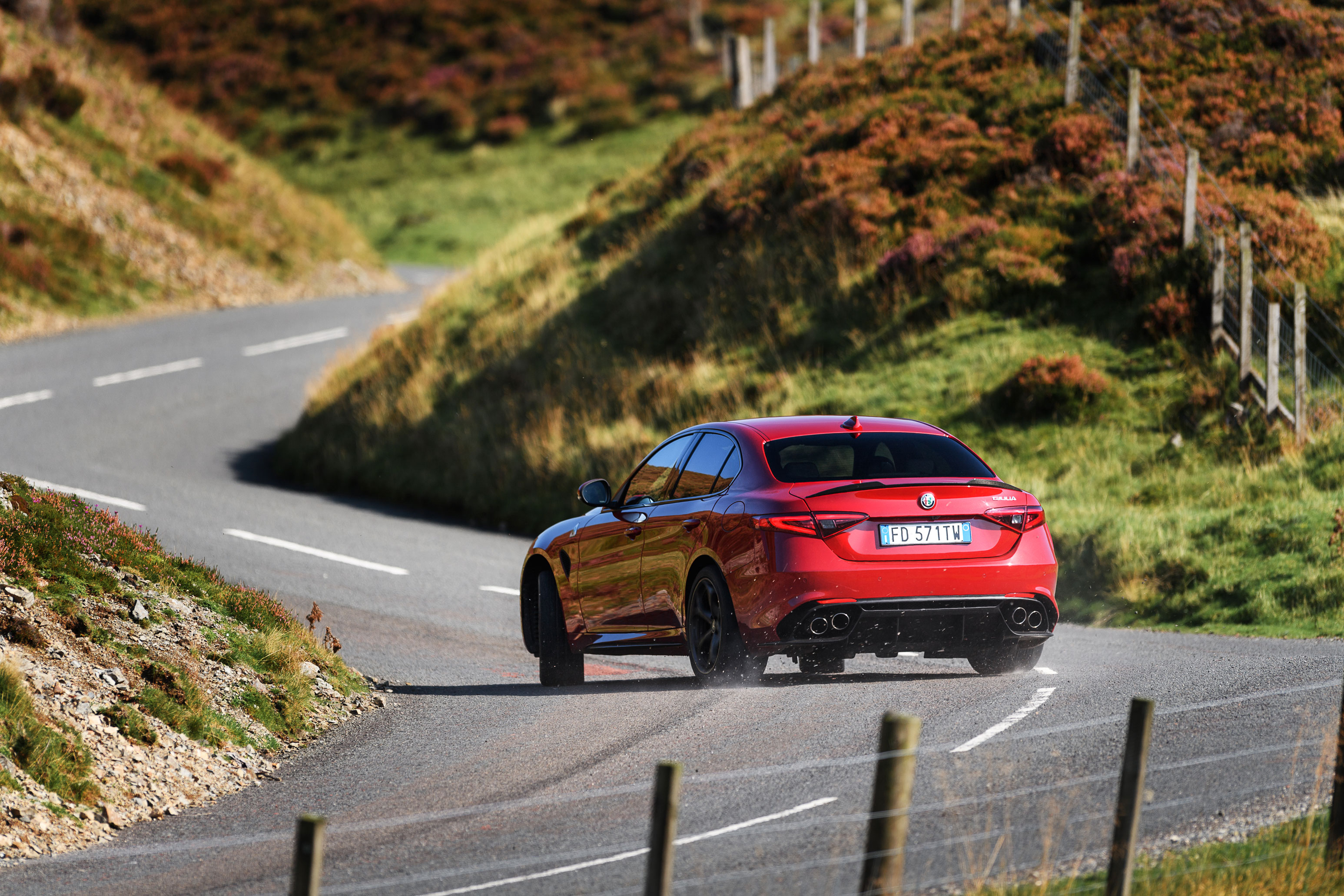 Alfa Romeo Giulia Quadrifoglio - Rear