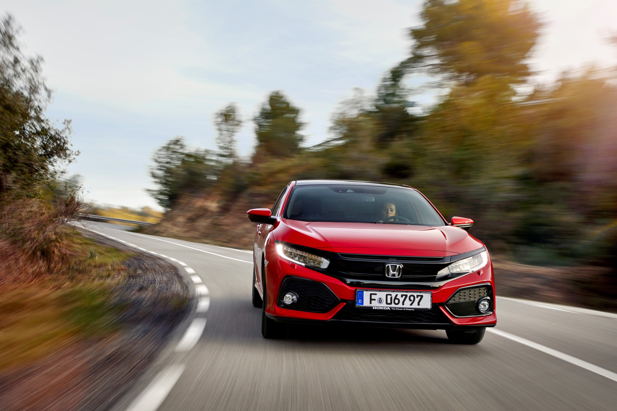 Honda Civic review - front