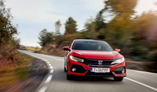 Honda Civic review - front