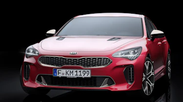 Kia Stinger GT press - static nose