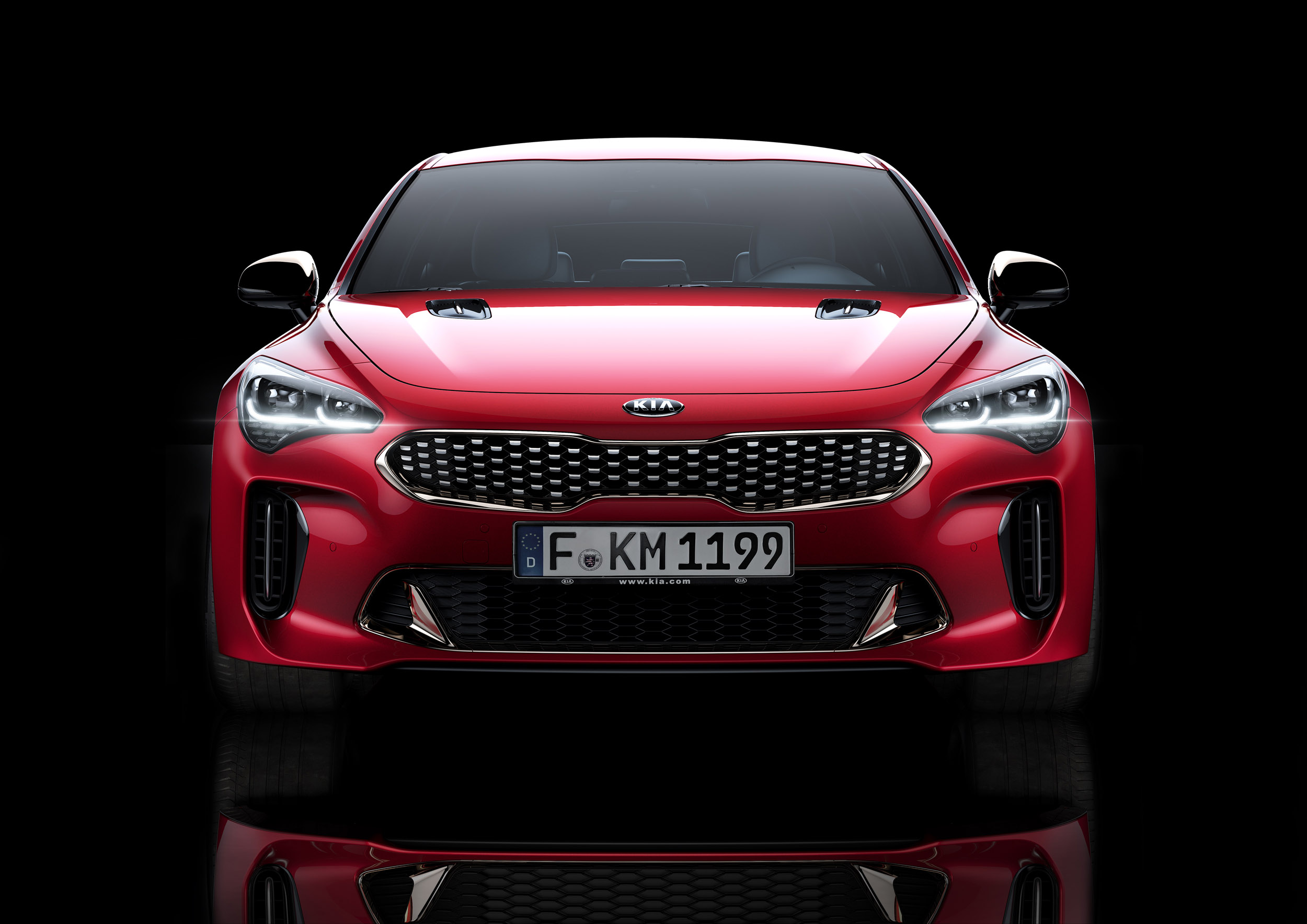 Kia Stinger GT press - static ahead