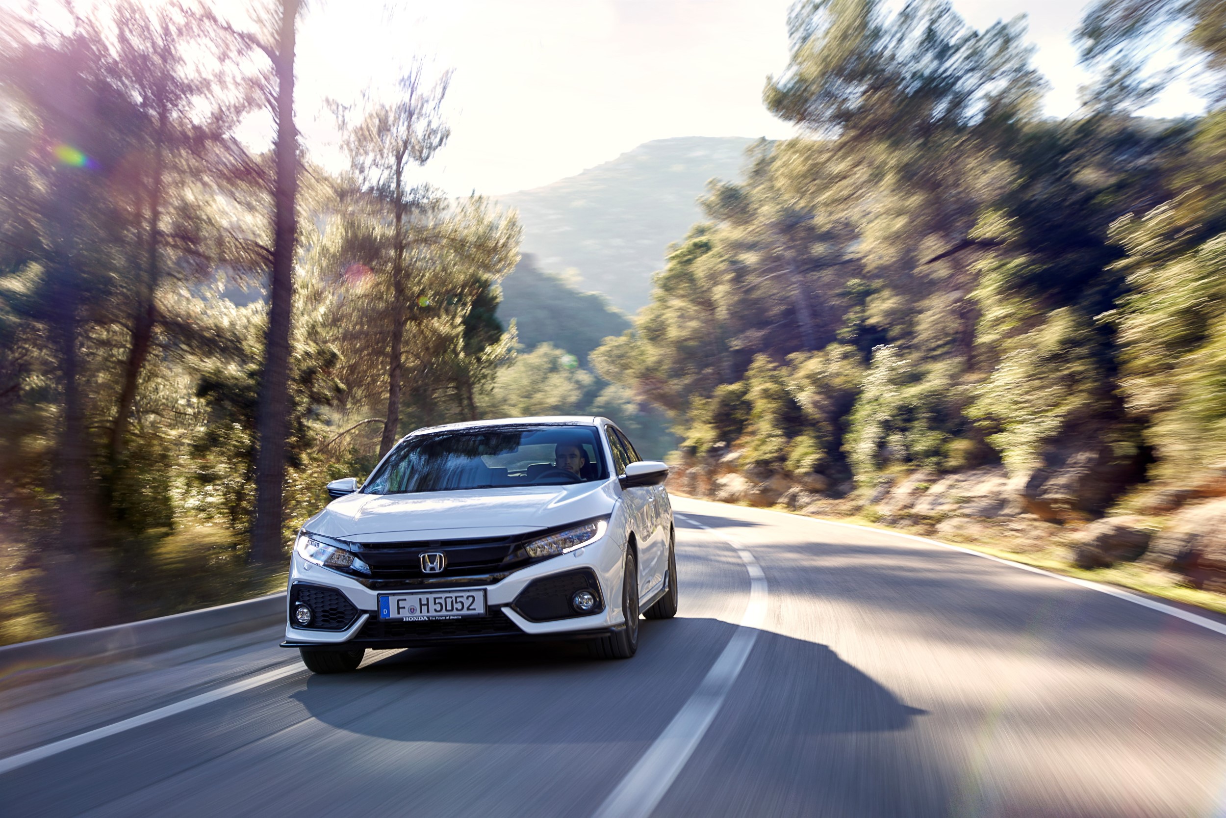 Honda Civic review - front