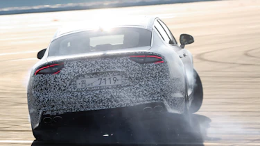 Kia Stinger GT press - static mule rear