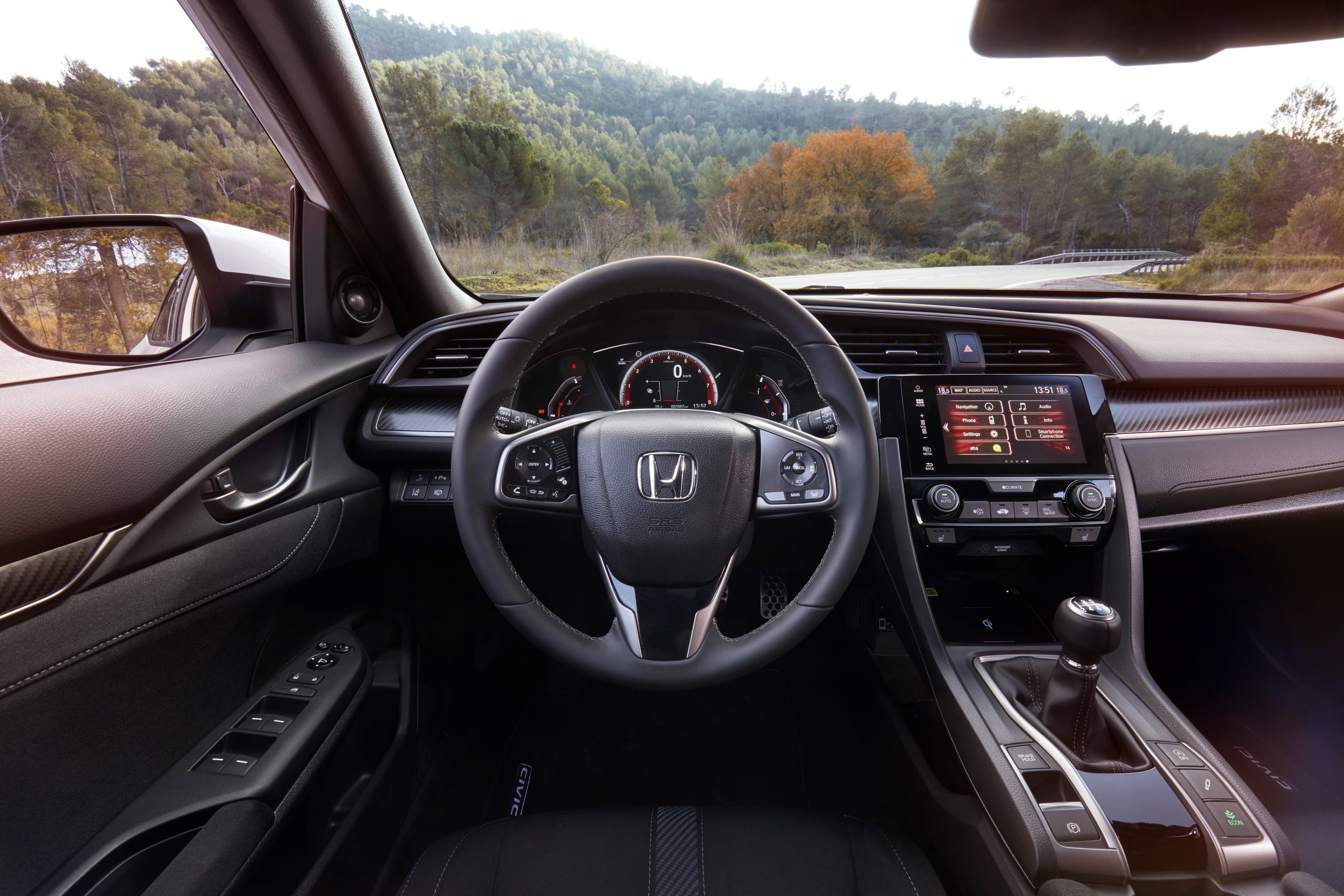 Honda Civic review - dash