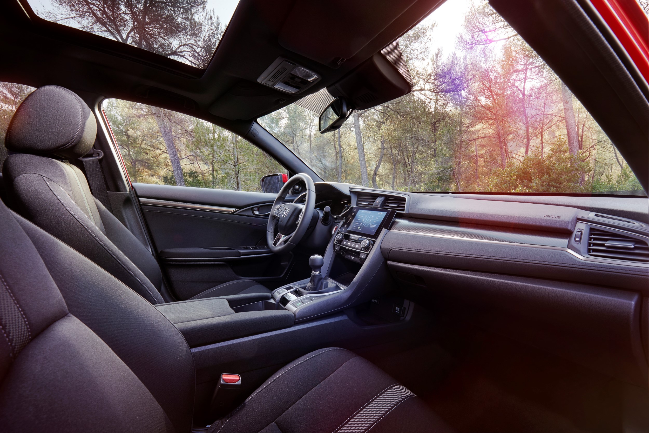 Honda Civic review - dash