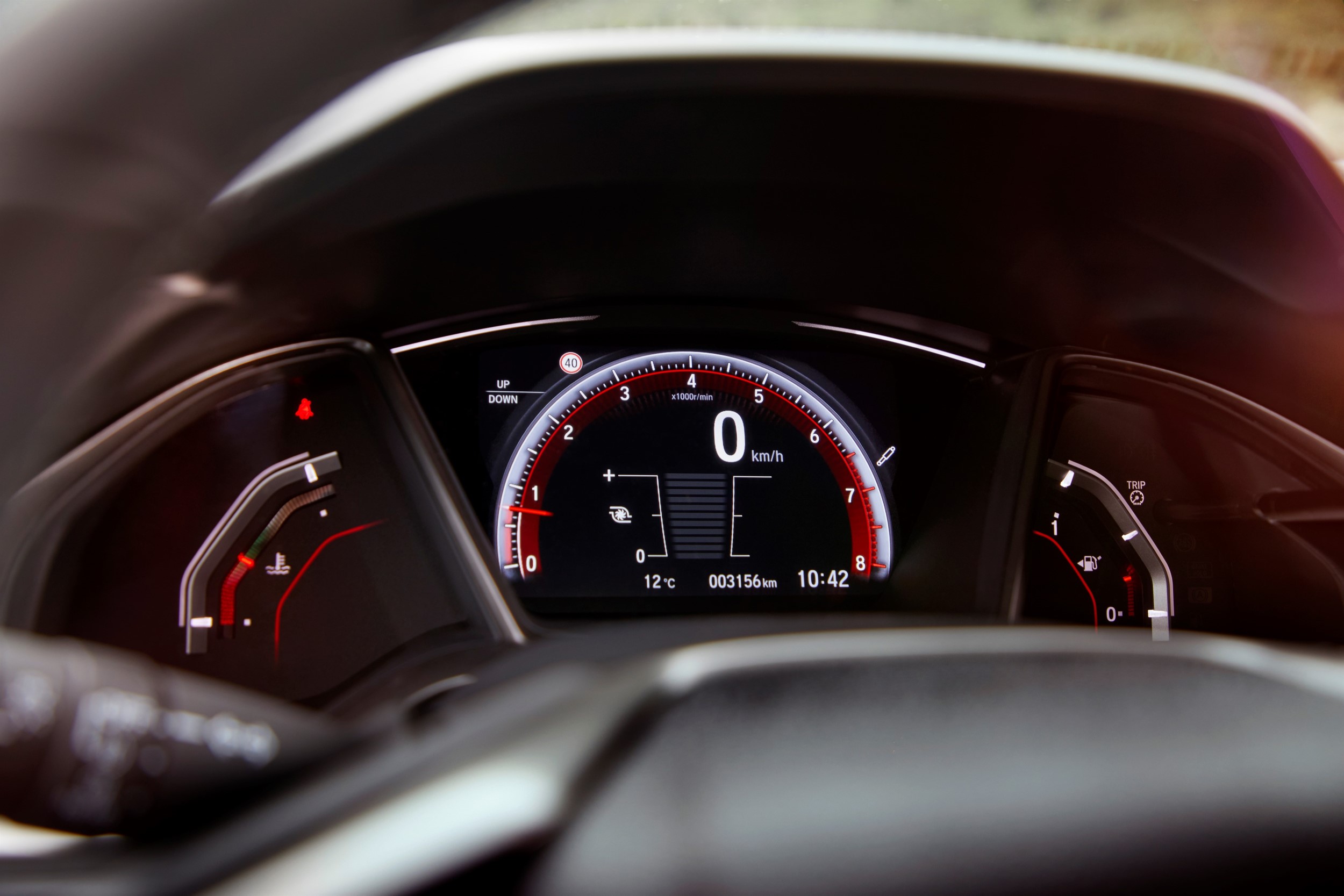 Honda Civic review - dash
