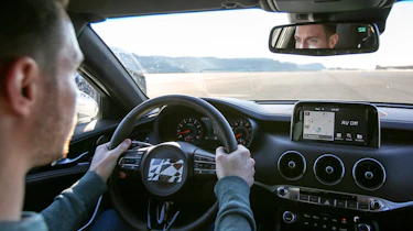 Kia Stinger GT press - static interior