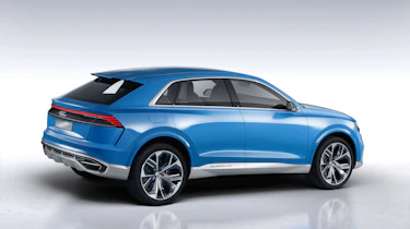Audi Q8 concept rear three-quarters