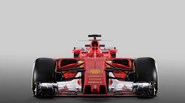 Ferrari F1 car front 2
