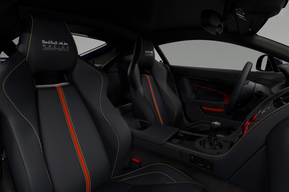 Aston Martin Vantage Red Bull Racing - interior