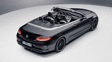 Mercedes-AMG C43 Cabriolet Night Edition - rear three-quarter
