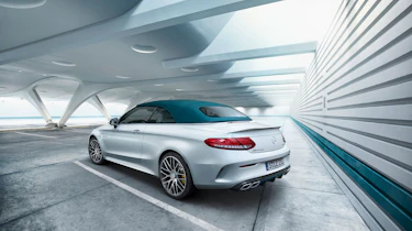 Mercedes-AMG C63 Ocean Blue Edition - rear three-quarter