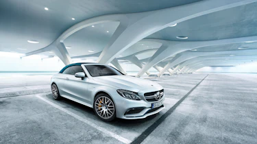 Mercedes-AMG C63 Ocean Blue Edition - front three-quarter