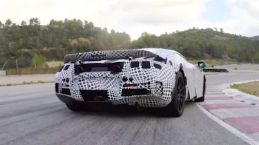 McLaren Super Series testing