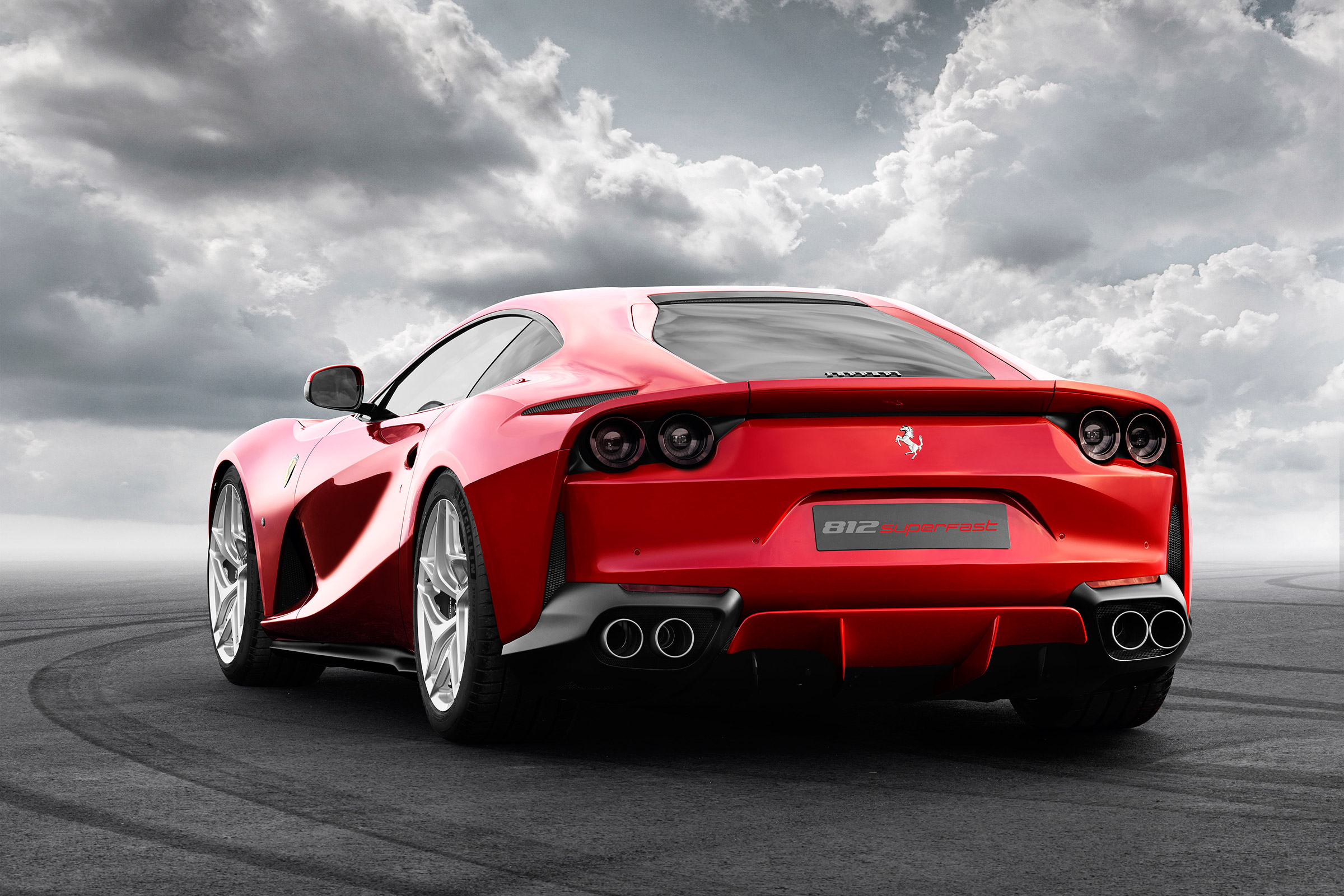 Ferrari 812 Superfast - rear three quarter