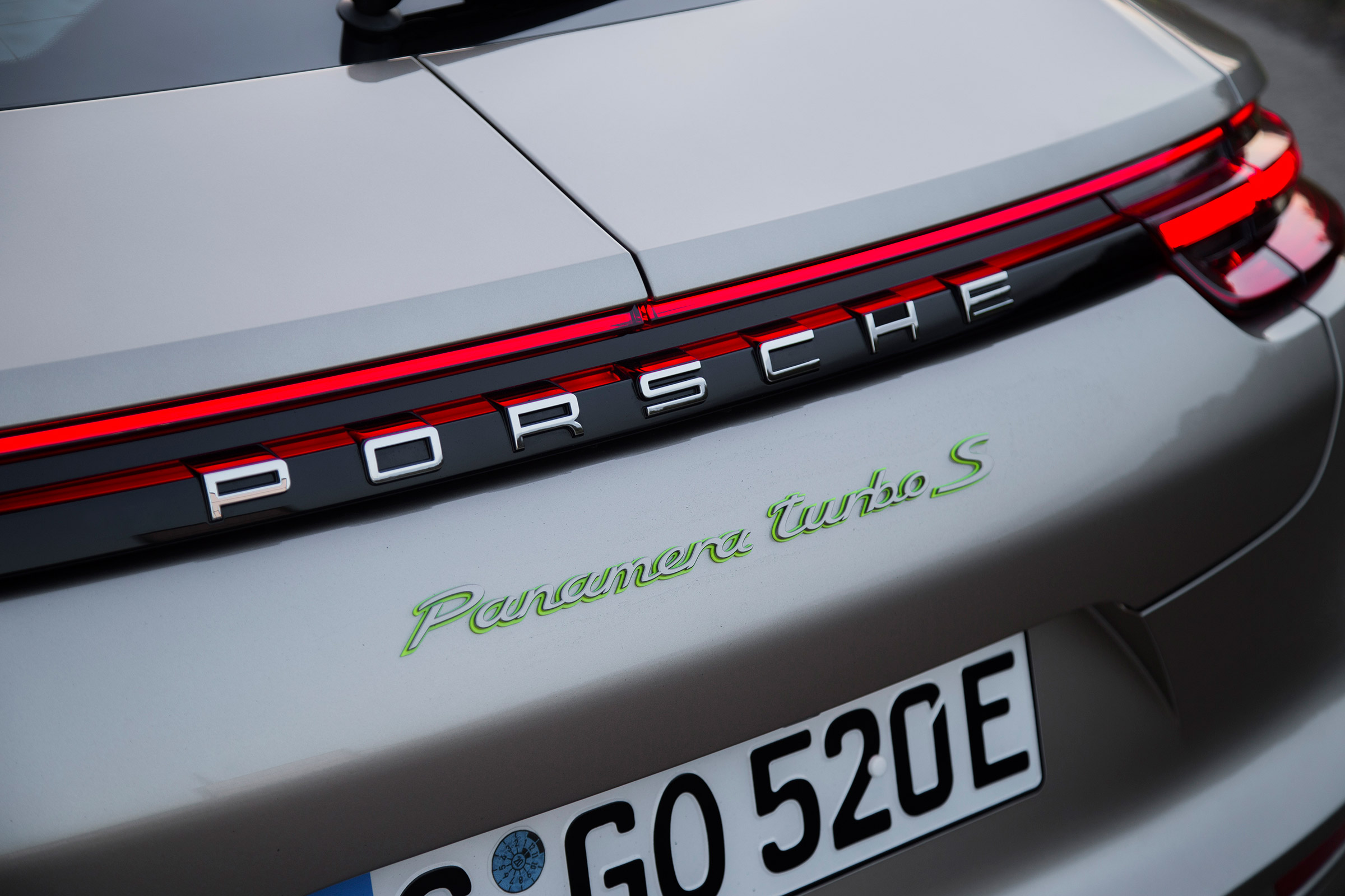 Porsche Panamera Turbo S E-Hybrid ride - rear