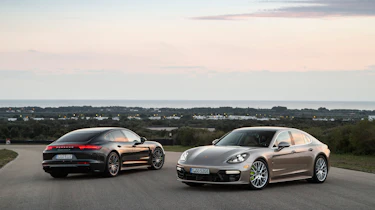 Porsche Panamera Turbo S E-Hybrid ride -