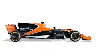 McLaren F1 car side 2