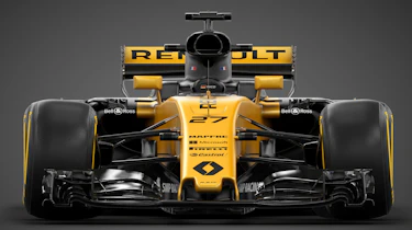 Renault Sport R.S.17 2017 Formula One car head on