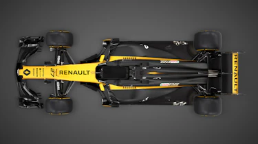 Renault Sport R.S.17 2017 Formula One car over head