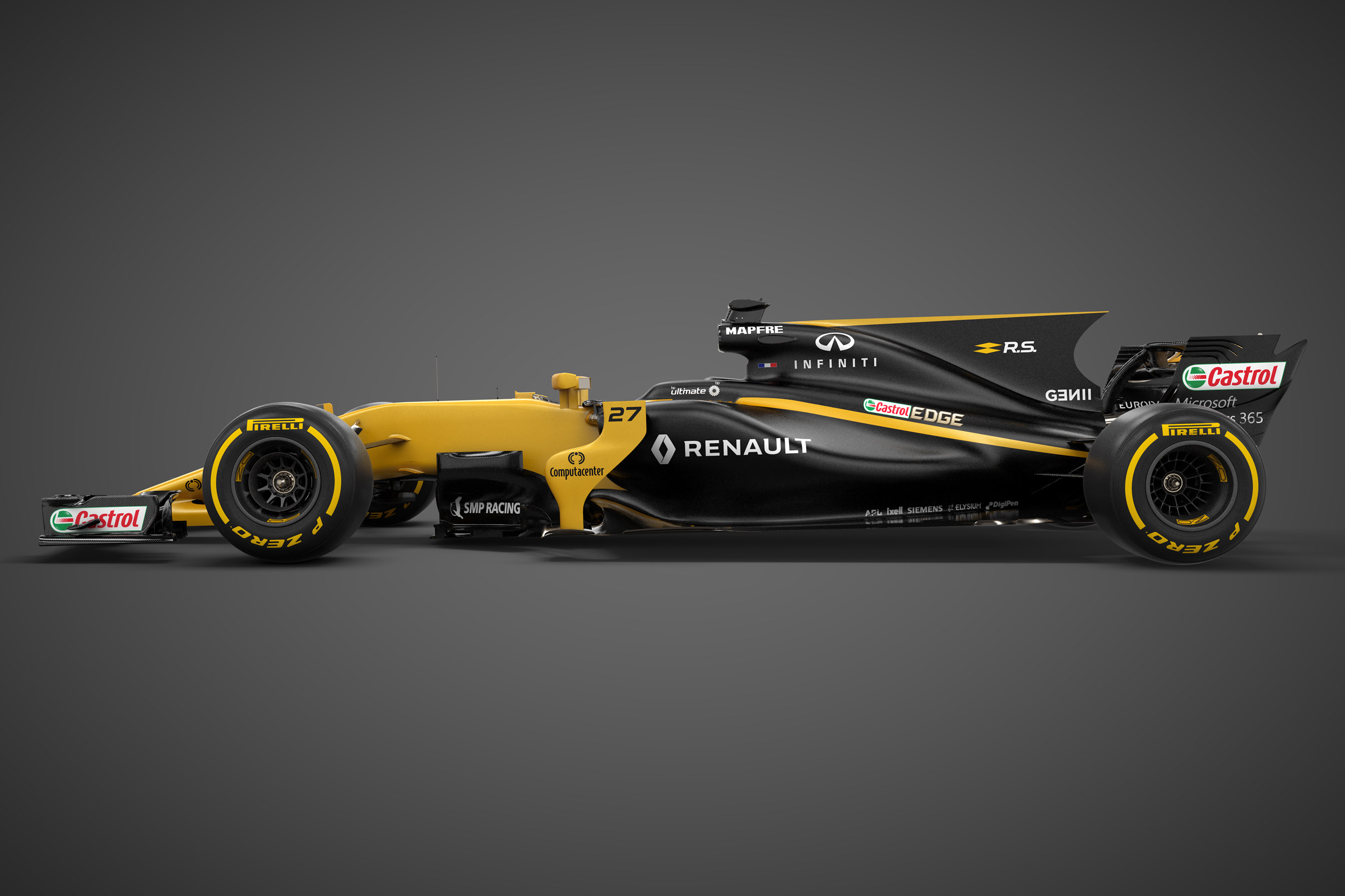 Renault Sport R.S.17 2017 Formula One car side