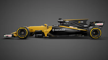 Renault Sport R.S.17 2017 Formula One car side