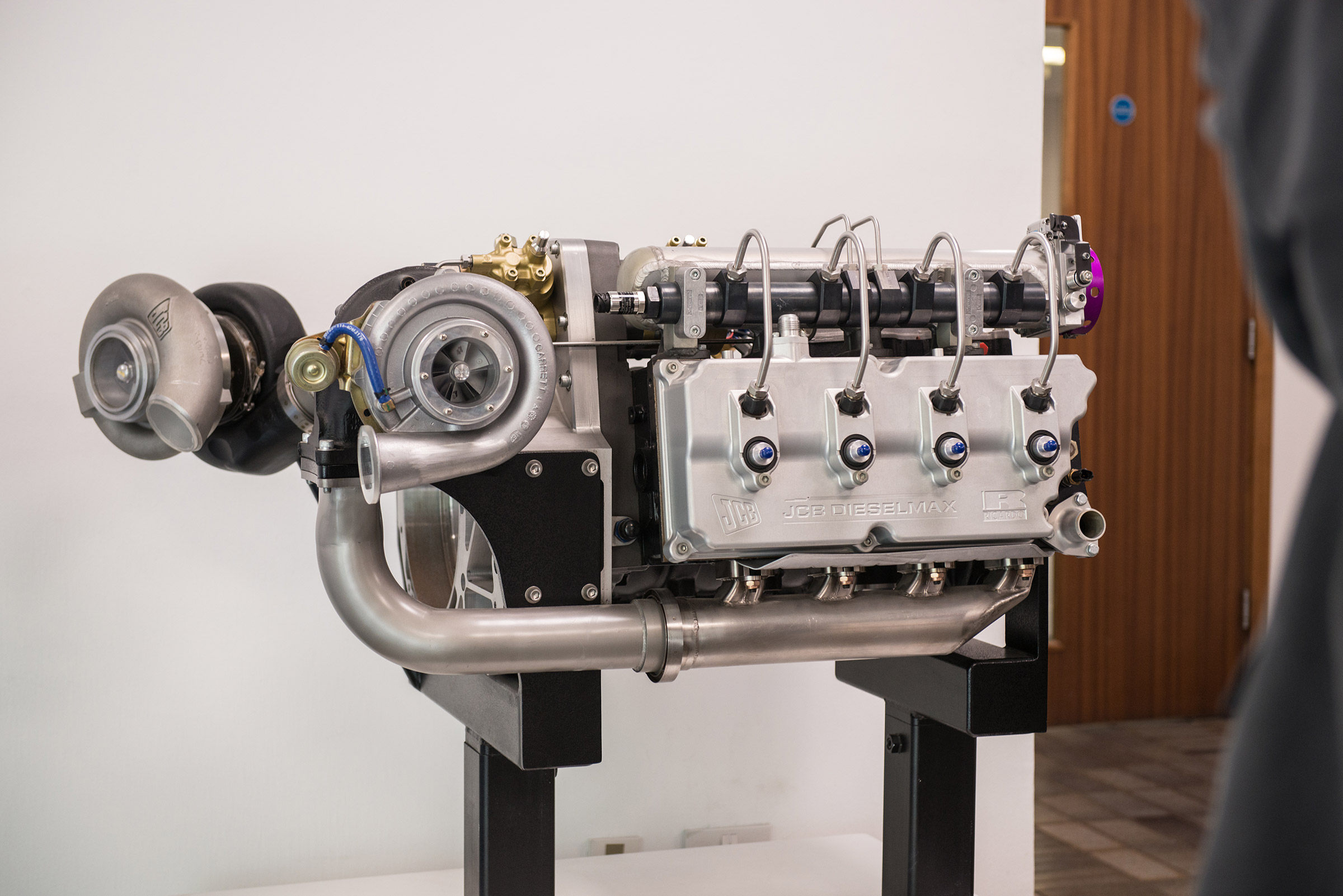 Ricardo factory shot JCB engine