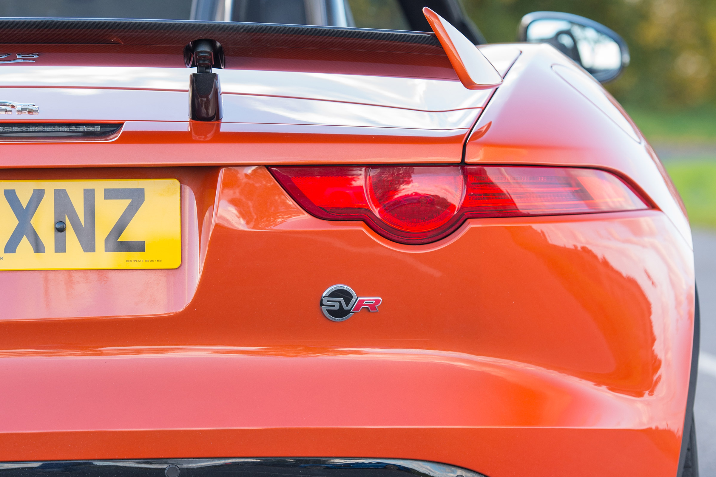 Jaguar F-Type SVR Convertible - rear