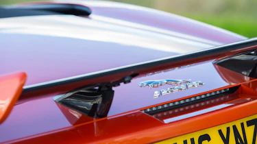 Jaguar F-Type SVR Convertible - rear spoiler