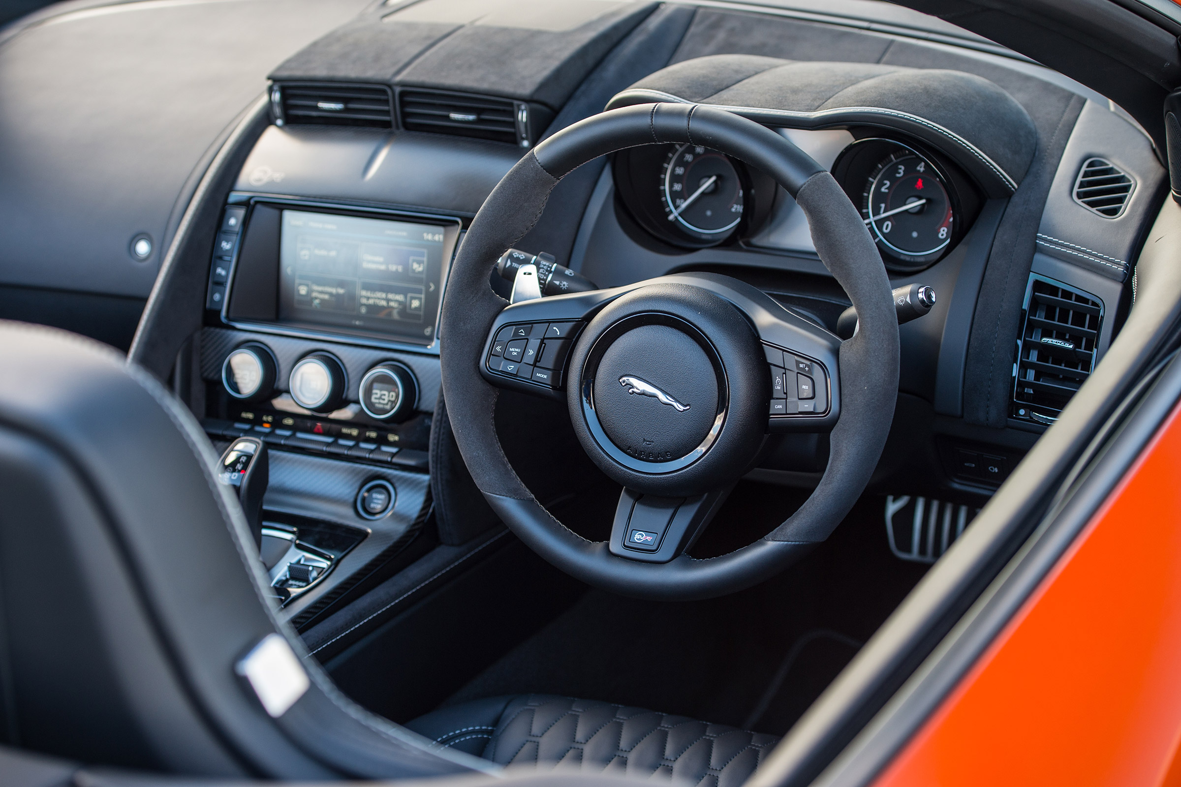 Jaguar F-Type SVR Convertible - interior